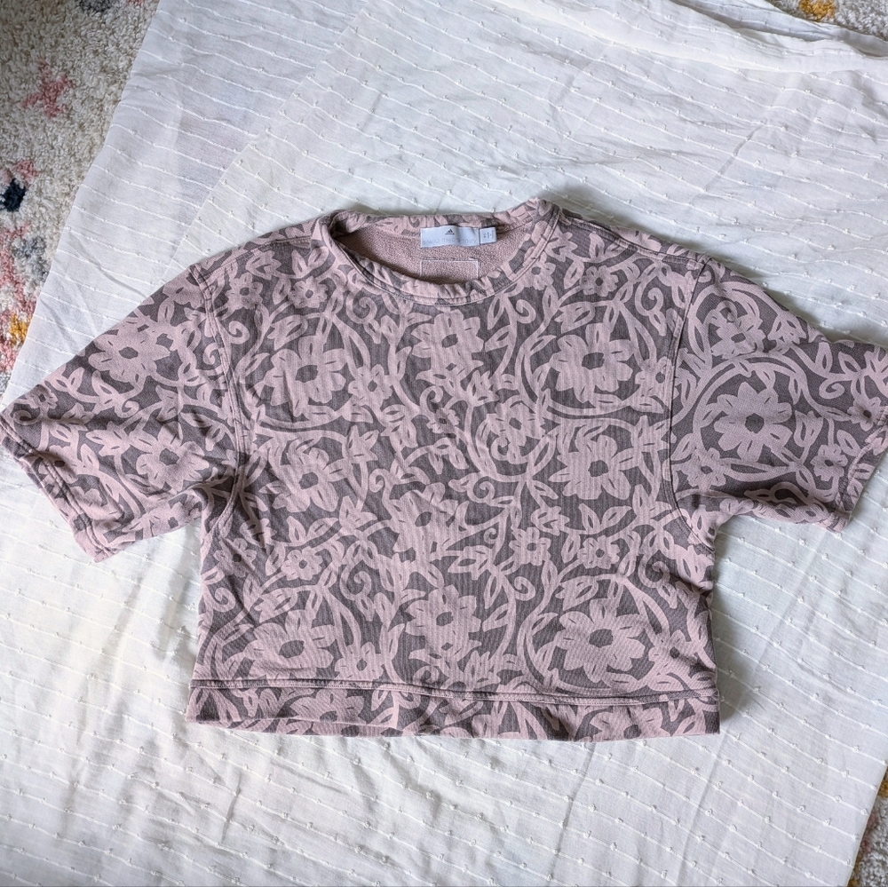 Adidas By Stella McCartney Floral Crop Top